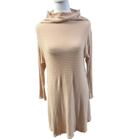 We The Free Boho Long‎ Sleeve Knit Tunic - Open Back Frayed Edges Sz S - Picture 1 of 7